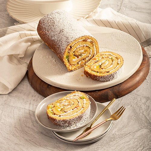 Pionono de frutas