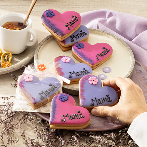 Galleta corazón grande