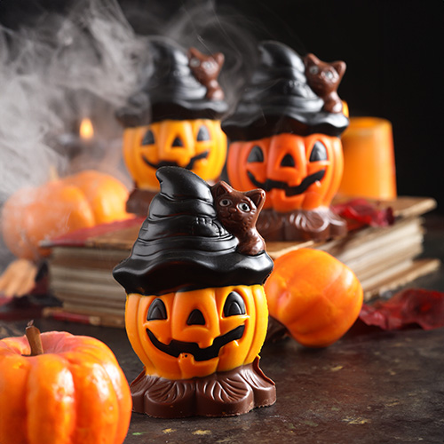 Calabaza con sombrero
