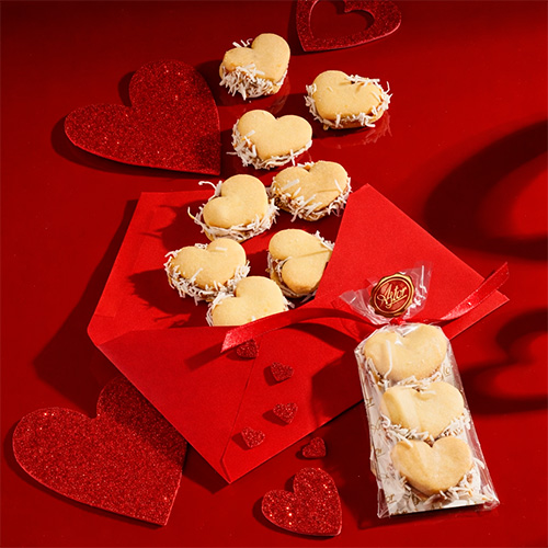 Galleta alfajor corazón x3 unds