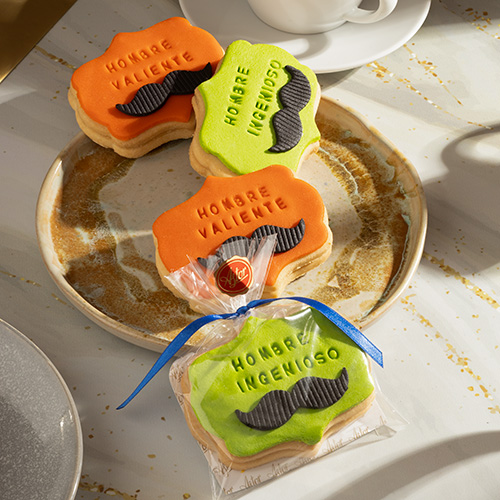 Galleta mensaje hombre