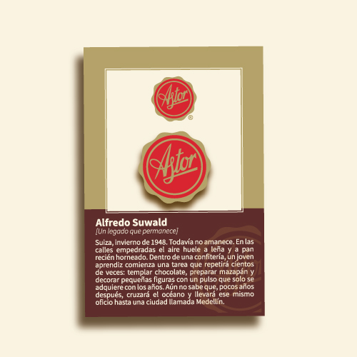 Pin logo Astor