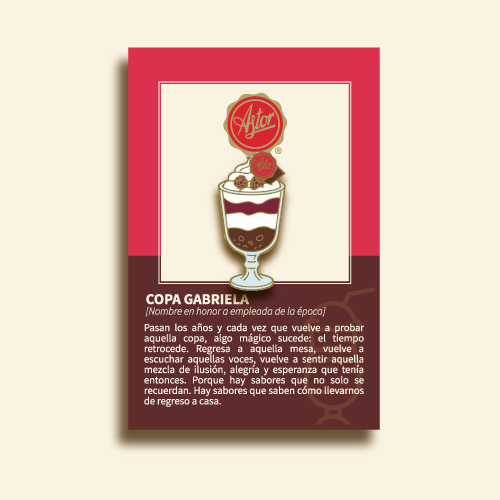 Pin copa Gabriela