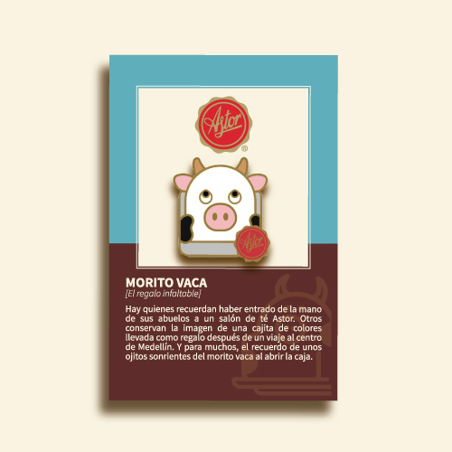 Pin morito Vaca
